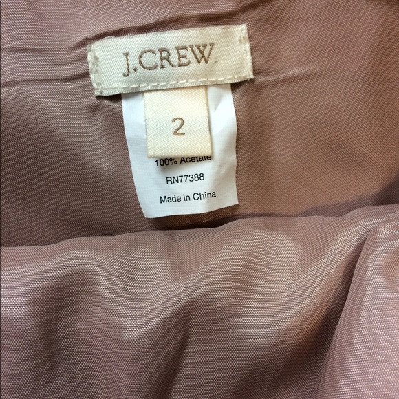 J Crew Ruched Mini Dress in Blush - Picture 8 of 8